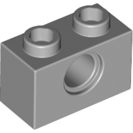 Technic Brick 1 x 2 [1 Pin Hole] (3700)