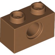 Technic Brick 1 x 2 [1 Pin Hole] (3700)