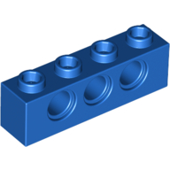 Technic Brick 1 x 4 [3 Pin Holes] (3701)
