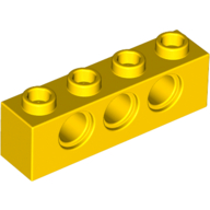 Technic Brick 1 x 4 [3 Pin Holes] (3701)