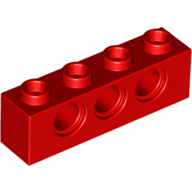 Technic Brick 1 x 4 [3 Pin Holes] (3701)