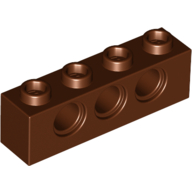 Technic Brick 1 x 4 [3 Pin Holes] (3701)