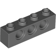 Technic Brick 1 x 4 [3 Pin Holes] (3701)