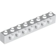 Technic Brick 1 x 8 [7 Pin Holes] (3702)