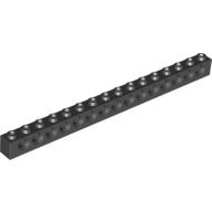 Technic Brick 1 x 16 [15 Pin Holes] (3703)