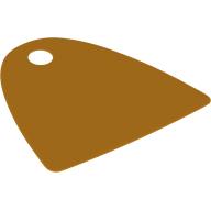 Neckwear Cape, Straight Bottom, One Top Hole [Spongy Stretchable Fabric] (37046)