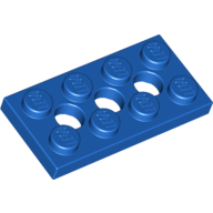 Technic Plate 2 x 4 [3 Holes] (3709)