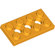 Technic Plate 2 x 4 [3 Holes] (3709)