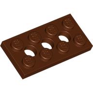 Technic Plate 2 x 4 [3 Holes] (3709)