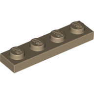 Plate 1 x 4 (3710)