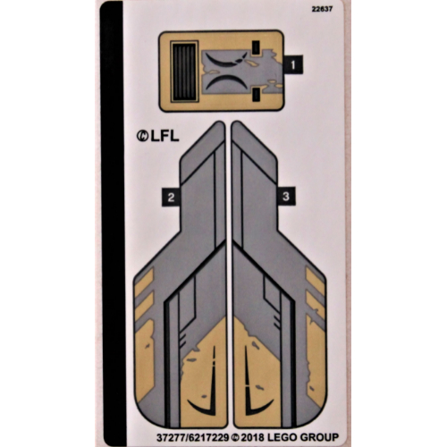 Sticker Sheet for Set 75204-1 (37277)