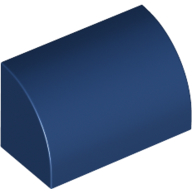 Brick Curved 1 x 2 x 1 No Studs (37352)