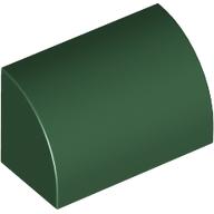 Brick Curved 1 x 2 x 1 No Studs (37352)