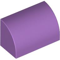 Brick Curved 1 x 2 x 1 No Studs (37352)