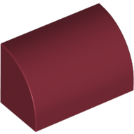 Brick Curved 1 x 2 x 1 No Studs (37352)