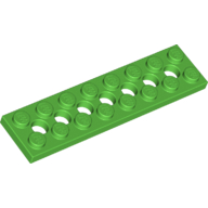 Technic Plate 2 x 8 [7 Holes] (3738)