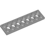 Technic Plate 2 x 8 [7 Holes] (3738)