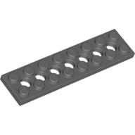 Technic Plate 2 x 8 [7 Holes] (3738)