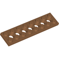 Technic Plate 2 x 8 [7 Holes] (3738)
