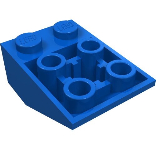 Slope Inverted 33° 3 x 2 [Connections between Studs] (3747b)