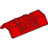 Wheel Arch, Mudguard 2 x 4 [Smooth] (3787)