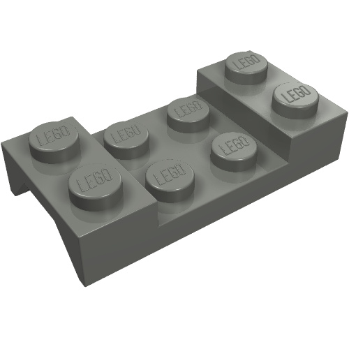 Wheel Arch, Mudguard 2 x 4 Studded (3788)