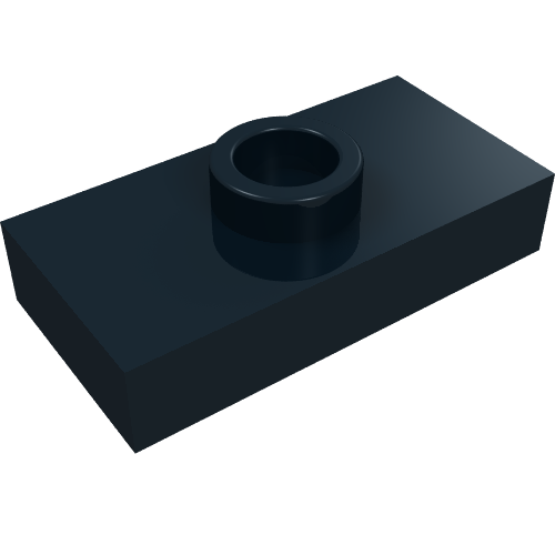 Plate Special 1 x 2 with 1 Stud without Groove (Jumper) (3794a)