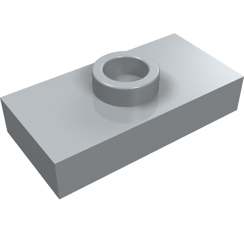 Plate Special 1 x 2 with 1 Stud without Groove (Jumper) (3794a)