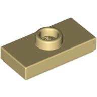 Plate Special 1 x 2 with 1 Stud with Groove (Jumper) (3794b)