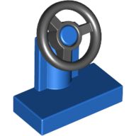 Steering Stand 1 x 2 with Black Steering Wheel (3829c01)