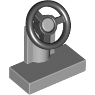 Steering Stand 1 x 2 with Black Steering Wheel (3829c01)