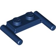 Plate Special 1 x 2 with Handles [Flat Ends / Low Attachment] (3839b)
