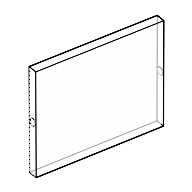Glass for Window 1 x 4 x 3 (3855)