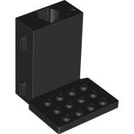 Brick Special 6 x 6 x 5 with Gear Hole, 3 x 4 Plate [PLAIN] (3863)