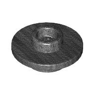 Equipment Cup / Teacup Saucer with Recessed Stud on Top [PLAIN] (38799)