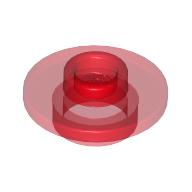 Equipment Cup / Teacup Saucer with Recessed Stud on Top [PLAIN] (38799)