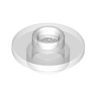 Equipment Cup / Teacup Saucer with Recessed Stud on Top [PLAIN] (38799)