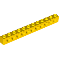 Technic Brick 1 x 12 [11 Pin Holes] (3895)
