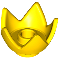 Crown / Flower / Egg Shell Half (39262)