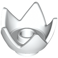 Crown / Flower / Egg Shell Half (39262)