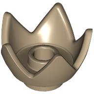 Crown / Flower / Egg Shell Half (39262)
