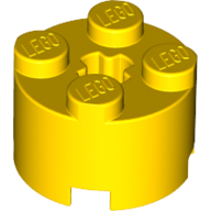 Brick Round 2 x 2 with Axle Hole (3941)