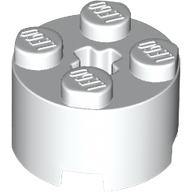 Brick Round 2 x 2 with Axle Hole (3941)