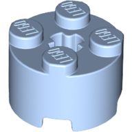 Brick Round 2 x 2 with Axle Hole (3941)