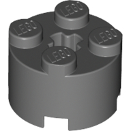 Brick Round 2 x 2 with Axle Hole (3941)