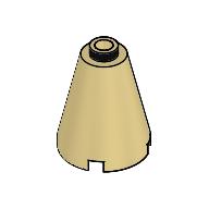 Cone 2 x 2 x 2, Open Stud (3942c)