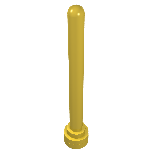 Antenna 1 x 4 with Rounded Top (3957a)