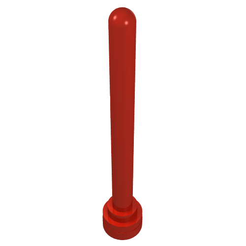 Antenna 1 x 4 with Rounded Top (3957a)