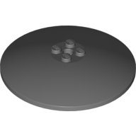 Dish 8 x 8 Inverted [Radar], Solid Studs, Rounded Anti-stud Underside (3961)