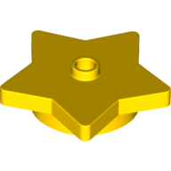 Plate Special 5-Point Star 4 x 4 2/3 with One Stud (39611)